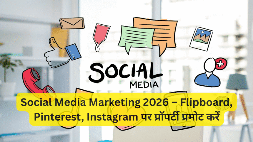 Social Media Marketing 2026 – Flipboard, Pinterest, Instagram पर प्रॉपर्टी प्रमोट करें