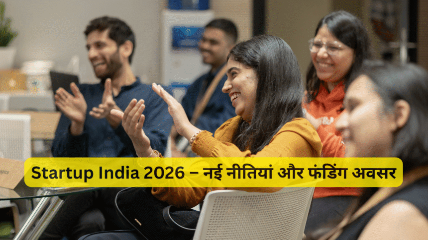 Startup India 2026 – नई नीतियां और फंडिंग अवसर