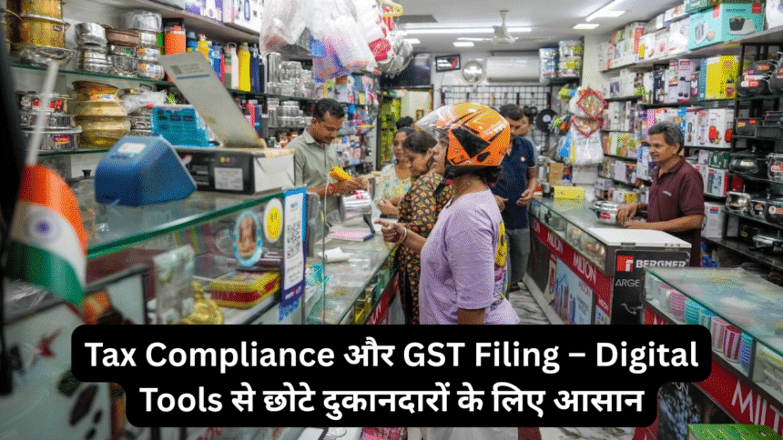 Tax Compliance और GST Filing – Digital Tools से छोटे दुकानदारों के लिए आसान