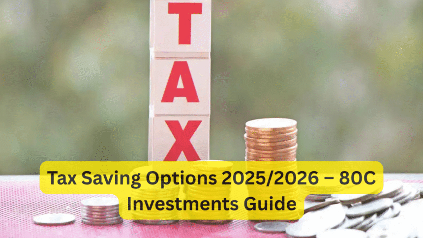 Tax Saving Options 2025/2026 – 80C Investments Guide