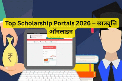 Top Scholarship Portals 2026 – छात्रवृत्ति ऑनलाइन