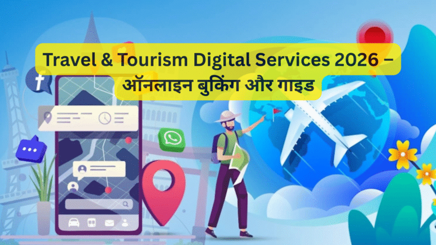 Travel & Tourism Digital Services 2026 – ऑनलाइन बुकिंग और गाइड