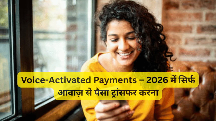 Voice-Activated Payments – 2026 में सिर्फ आवाज़ से पैसा ट्रांसफर करना
