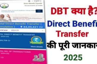 Digital India 2025 – सरकारी लाभों का डायरेक्ट ट्रांसफर (DBT)
