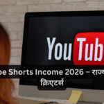YouTube Shorts Income 2026 – राज्यवार टॉप क्रिएटर्स