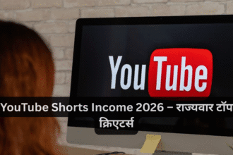 YouTube Shorts Income 2026 – राज्यवार टॉप क्रिएटर्स