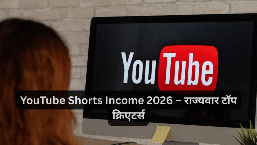 YouTube Shorts Income 2026 – राज्यवार टॉप क्रिएटर्स