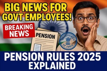 Pension Rules for Central vs State Government Employees 2025 – Benefits & Comparison