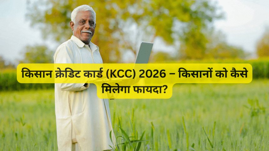 किसान क्रेडिट कार्ड (KCC) 2026 – किसानों को कैसे मिलेगा फायदा?