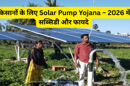 किसानों के लिए Solar Pump Yojana – 2026 में सब्सिडी और फायदे