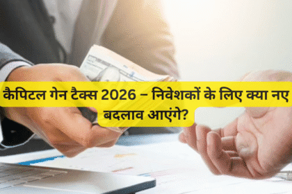 कैपिटल गेन टैक्स 2026 – निवेशकों के लिए क्या नए बदलाव आएंगे?