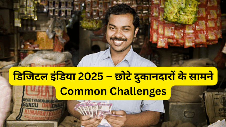 डिजिटल इंडिया 2025 – छोटे दुकानदारों के सामने Common Challenges