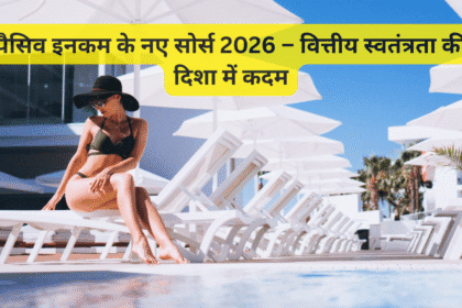 पैसिव इनकम के नए सोर्स 2026 – वित्तीय स्वतंत्रता की दिशा में कदम