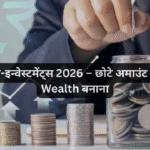 माइक्रो-इन्वेस्टमेंट्स 2026 – छोटे अमाउंट से बड़ी Wealth बनाना