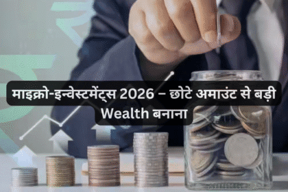 माइक्रो-इन्वेस्टमेंट्स 2026 – छोटे अमाउंट से बड़ी Wealth बनाना