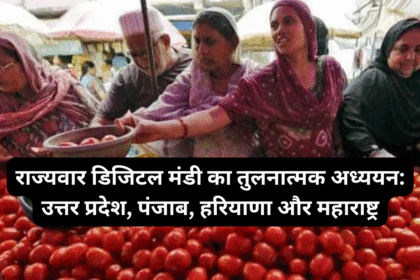राज्यवार डिजिटल मंडी का तुलनात्मक अध्ययन: उत्तर प्रदेश, पंजाब, हरियाणा और महाराष्ट्र