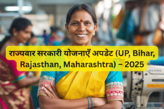 राज्यवार सरकारी योजनाएँ अपडेट (UP, Bihar, Rajasthan, Maharashtra) – 2025