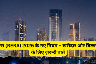 रेरा (RERA) 2026 के नए नियम – खरीदार और बिल्डर के लिए ज़रूरी बातें