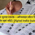 लोकसभा चुनाव 2026 – ऑनलाइन वोटर लिस्ट चेक और नाम जोड़ें | Digital India Guide