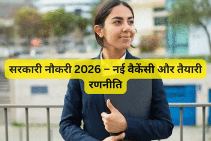 सरकारी नौकरी 2026 – नई वैकेंसी और तैयारी रणनीति