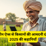 स्मार्टफोन ऐप्स से किसानों की आमदनी दोगुनी – 2025 की कहानियाँ