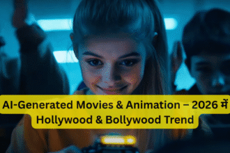 AI-Generated Movies & Animation – 2026 में Hollywood & Bollywood Trend