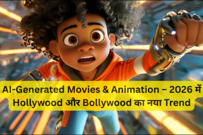 AI-Generated Movies & Animation – 2026 में Hollywood और Bollywood का नया Trend