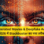AI-Generated Movies & Deepfake Actors – 2026 में Blockbuster का नया तरीका