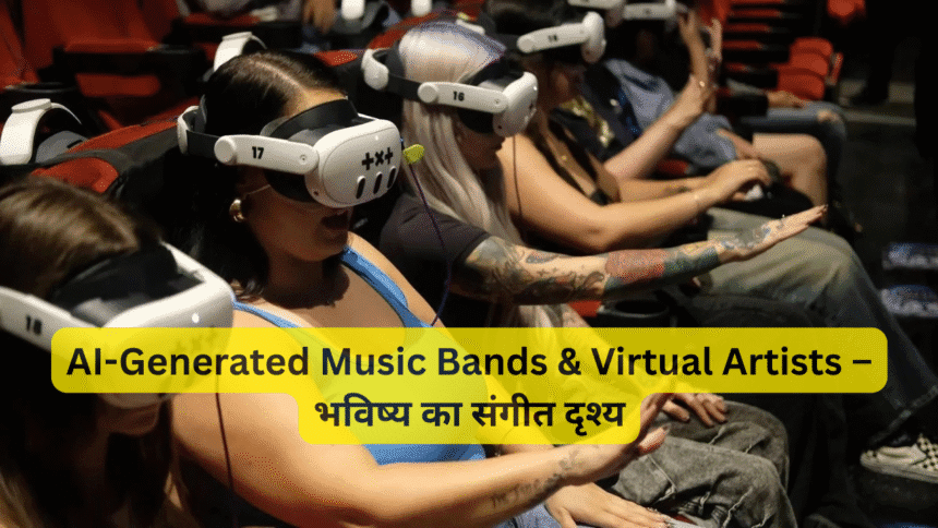 AI-Generated Music Bands & Virtual Artists – भविष्य का संगीत दृश्य