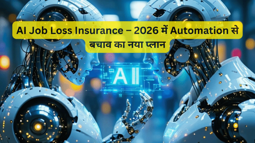 AI Job Loss Insurance – 2026 में Automation से बचाव का नया प्लान