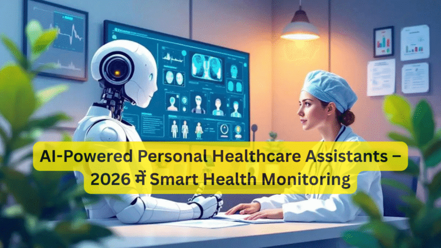 AI-Powered Personal Healthcare Assistants – 2026 में Smart Health Monitoring