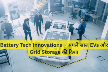 Battery Tech Innovations – अगले साल EVs और Grid Storage की दिशा