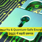 Cybersecurity & Quantum-Safe Encryption – 2026 में बढ़ती ज़रूरत