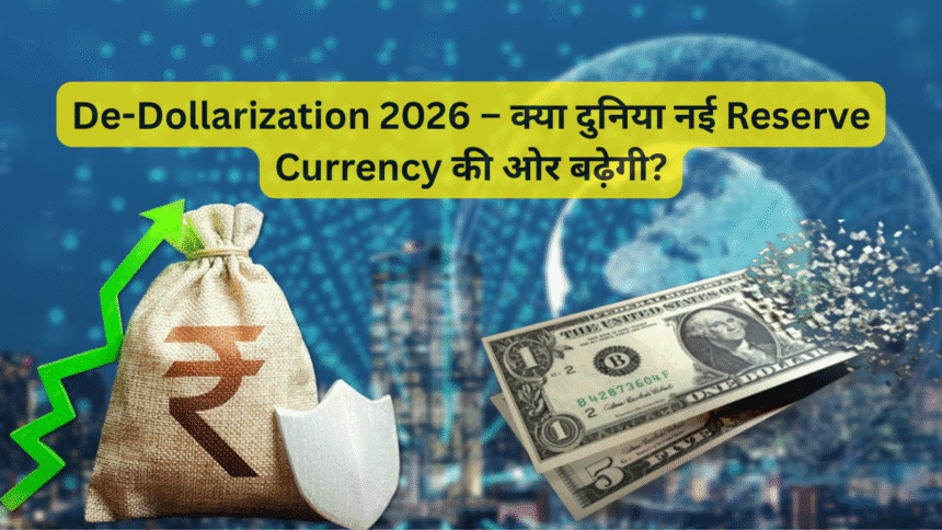 De-Dollarization 2026 – क्या दुनिया नई Reserve Currency की ओर बढ़ेगी?