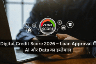 Digital Credit Score 2026 – Loan Approval में AI और Data का इस्तेमाल