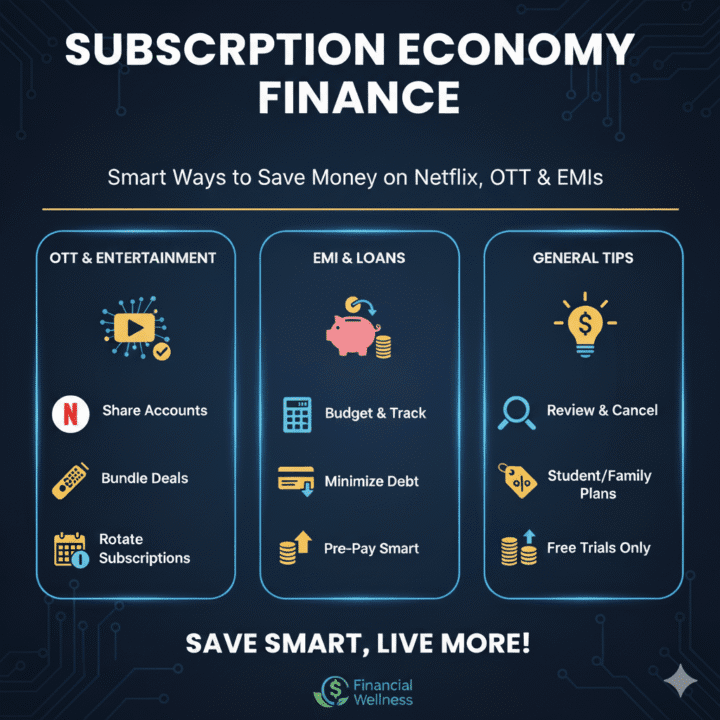 Subscription Economy Finance &ndash; Netflix, OTT और EMI में पैसे बचाने के तरीके