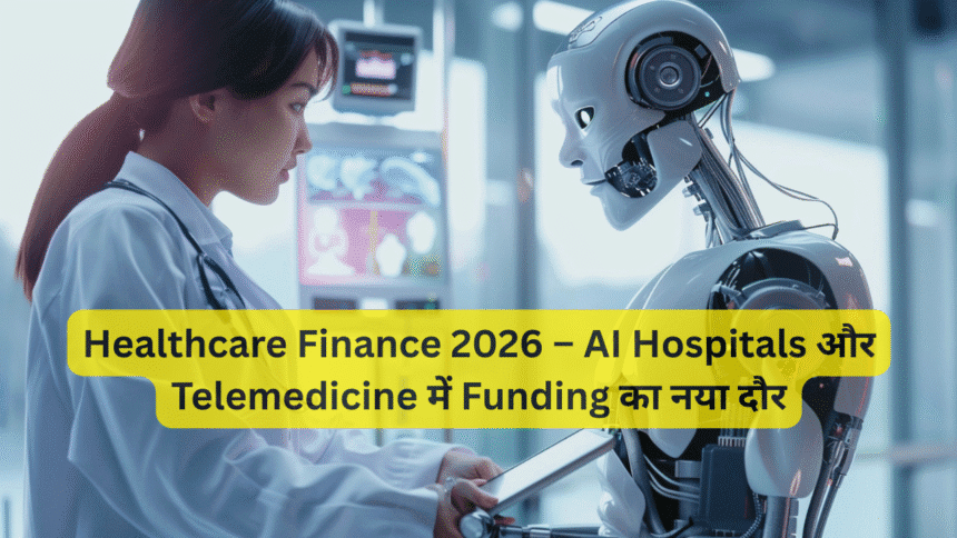 Healthcare Finance 2026 – AI Hospitals और Telemedicine में Funding का नया दौर