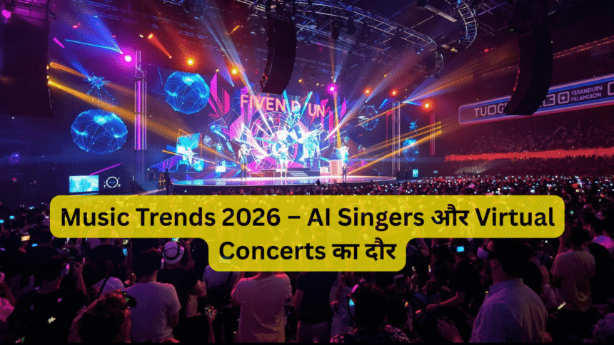 Music Trends 2026 – AI Singers और Virtual Concerts का दौर
