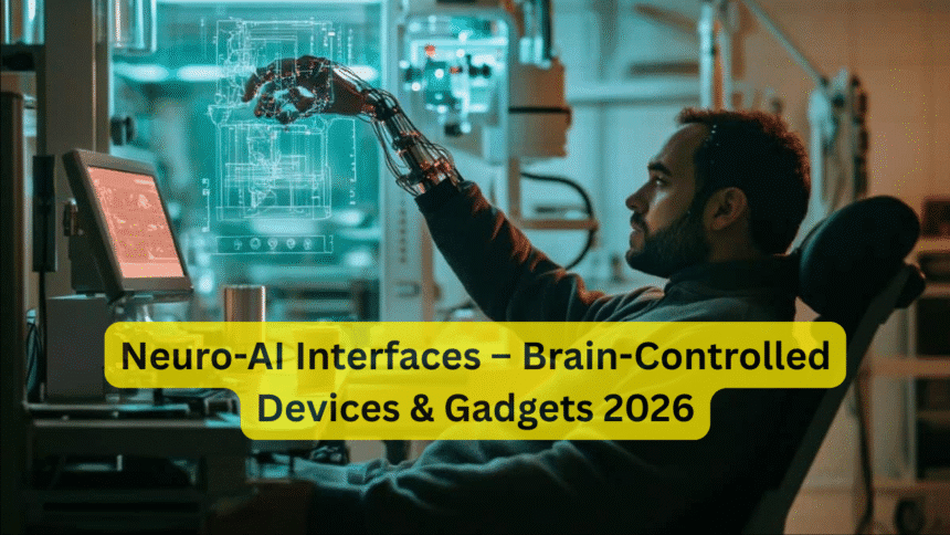 Neuro-AI Interfaces – Brain-Controlled Devices & Gadgets 2026