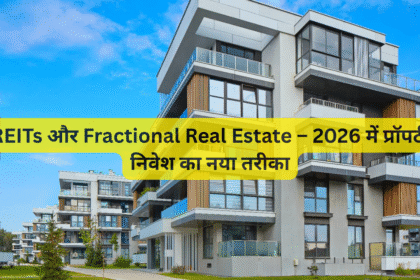 REITs और Fractional Real Estate – 2026 में प्रॉपर्टी निवेश का नया तरीका