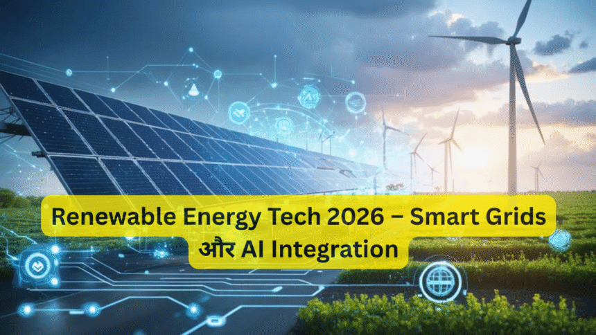 Renewable Energy Tech 2026 – Smart Grids और AI Integration