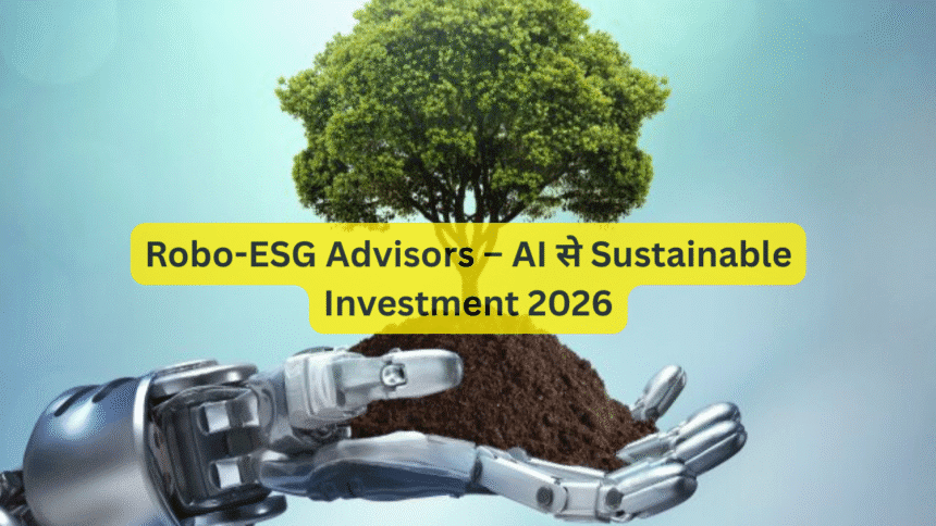 Robo-ESG Advisors – AI से Sustainable Investment 2026