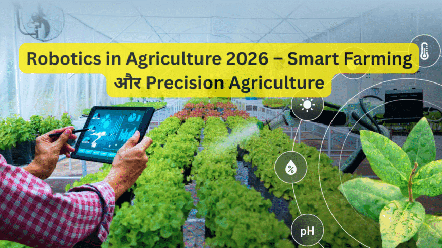 Robotics in Agriculture 2026 – Smart Farming और Precision Agriculture