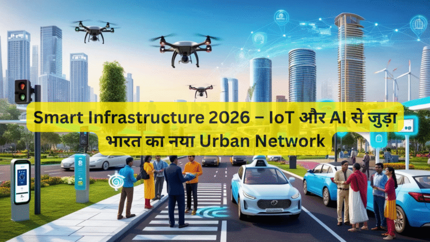 Smart Infrastructure 2026 – IoT और AI से जुड़ा भारत का नया Urban Network
