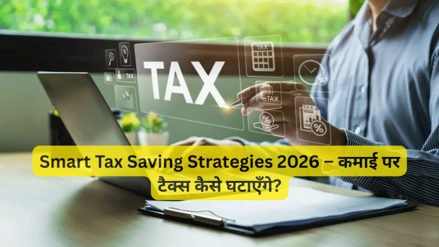 Smart Tax Saving Strategies 2026 – कमाई पर टैक्स कैसे घटाएँगे?
