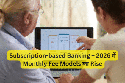 Subscription-based Banking – 2026 में Monthly Fee Models का Rise