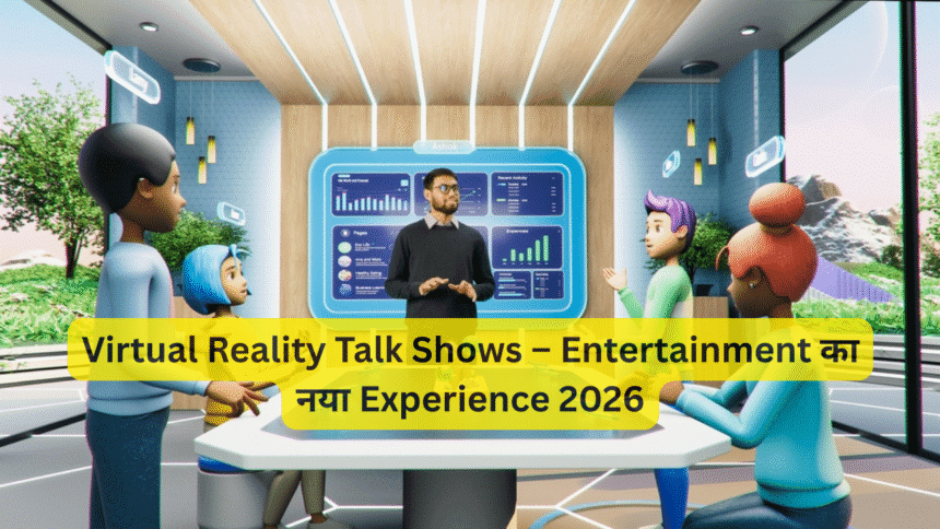 Virtual Reality Talk Shows – Entertainment का नया Experience 2026