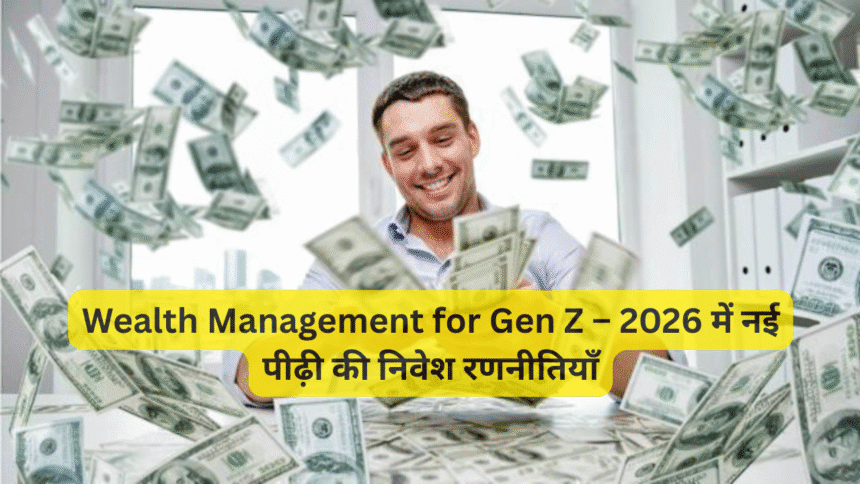Wealth Management for Gen Z – 2026 में नई पीढ़ी की निवेश रणनीतियाँ