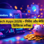 WealthTech Apps 2026 – निवेश और सेविंग्स का नया डिजिटल तरीका