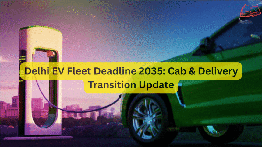Delhi EV Fleet Deadline 2035: Cab & Delivery Transition Update